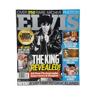 2013 Elvis The King Revealed Magazine The Kings Private Treasures 350 Rare Photo